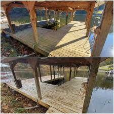 Concrete Cleaning for Lake House on Lake Tuscaloosa in Northport, AL 5