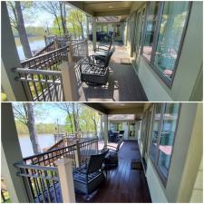 Deck and dock cleaning on lake tuscaloosa al 001