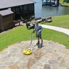 Lake Tuscaloosa Lake House Walkways, Patios, and Boathouse Cleaning 3