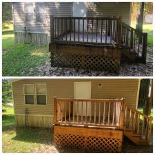 Vinyl Siding & Wood Porch Cleaning in Duncanville, AL 4