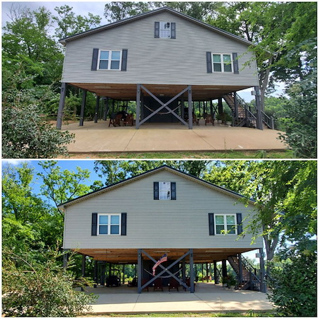 The black warrior river effect how tuscaloosa humidity accelerates mildew on siding