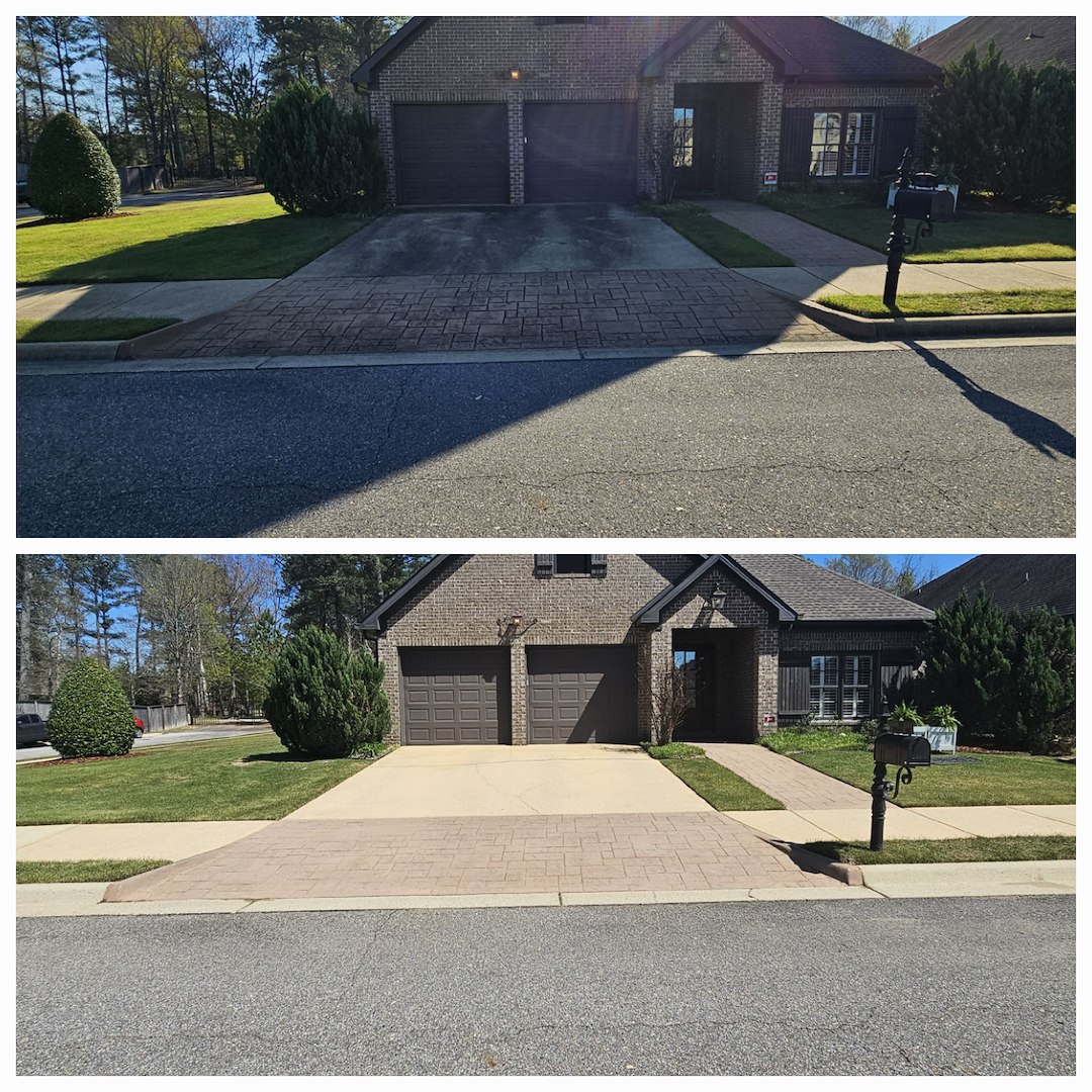 Amazing Concrete Cleaning in Vestavia Hills, AL
