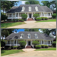 Amazing Front Porch & Rear Patio Soft Washing in Tuscaloosa, AL