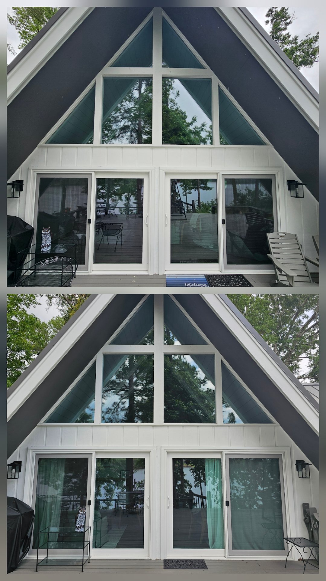 Astonishing Window Cleaning at a Lake Tuscaloosa home in Northport, AL