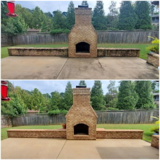 Astounding Concrete Cleaning for a Returning Customer in Tuscaloosa, AL