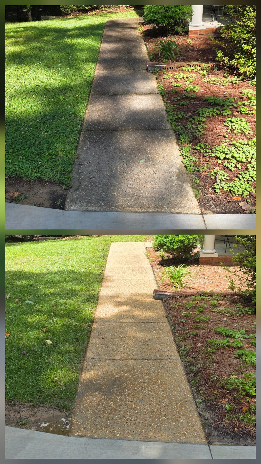 Fantastic Concrete Cleaning for Returning Customer in Northport, AL