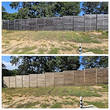 Gentle Cedar Fence Cleaning In Tuscaloosa, AL