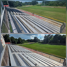 Impressive-Football-Stadium-Bleacher-Cleaning-in-Greensboro-AL 14