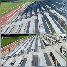 Impressive-Football-Stadium-Bleacher-Cleaning-in-Greensboro-AL 10