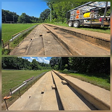 Impressive-Football-Stadium-Bleacher-Cleaning-in-Greensboro-AL 0