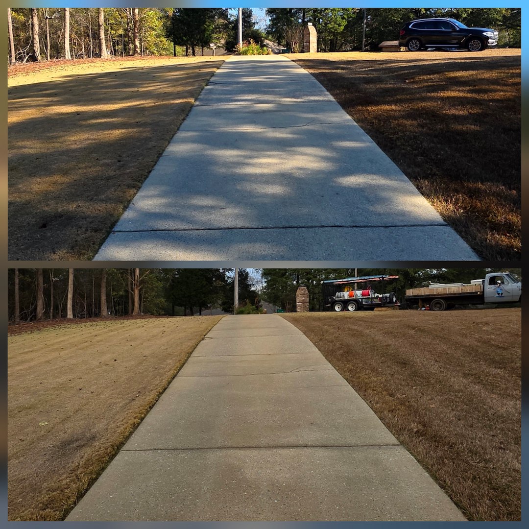 Incredible Concrete Cleaning in Northport, AL 1