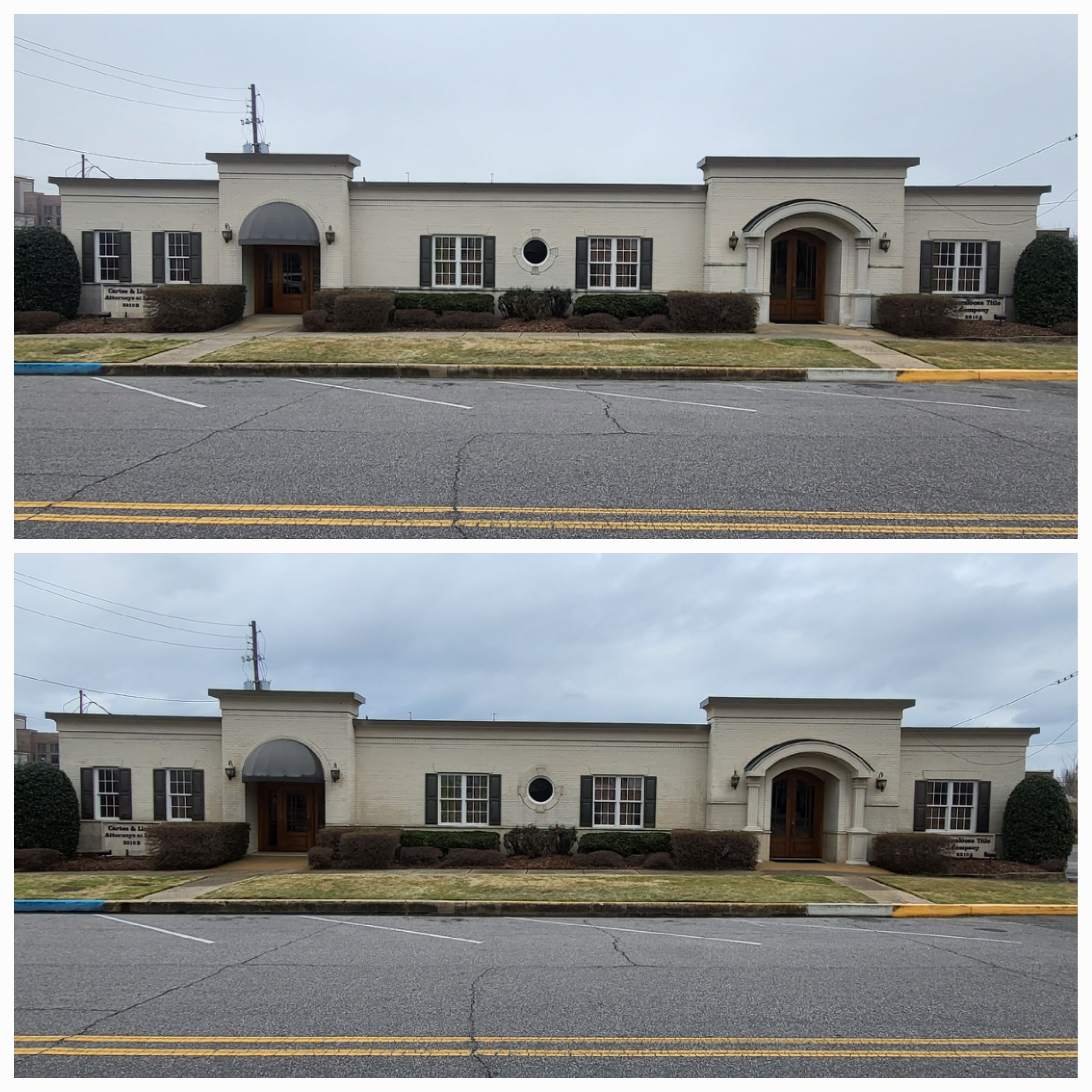 Incredible Painted Brick Soft Washing in Tuscaloosa, AL