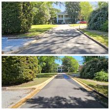 Superior Cul-de-sac Concrete Cleaning On Monnish Drive In Tuscaloosa, AL